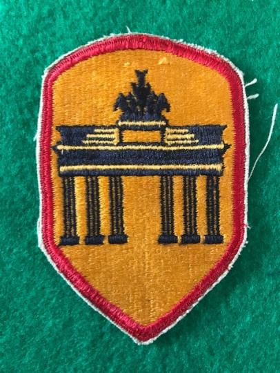 US ARMY Occupation Berlin District Patch