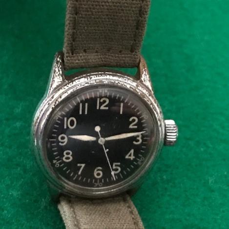 WWII US Army Air Force Elgin Watch Dated 1944