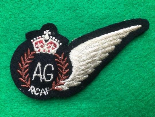 Royal Canadian Air Force Air Gunner Brevet