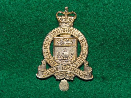 Canadian Royal New Brunswick Regiment Cap Badge