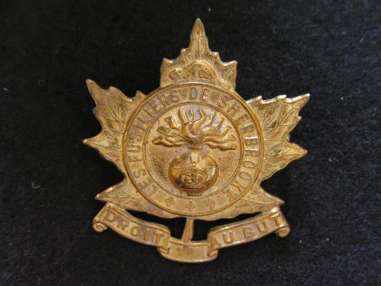 Canadian Les Fusiliers de Sherbrooke Cap badge