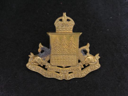 Canadian Regiment Du Saguena Badge