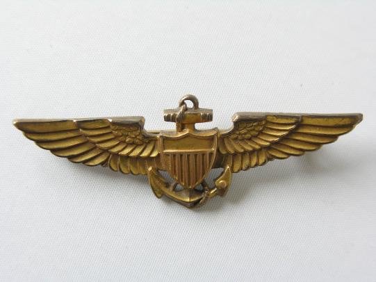 WWII United States Navy Aviator Pilot Wings