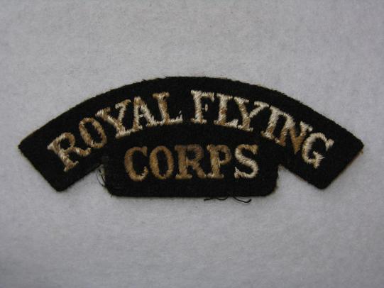 WWI Royal Flying Corps Shoulder Title
