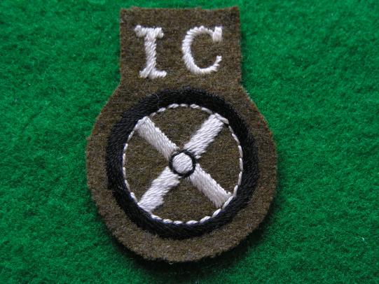 British IC Driver - IC Rating badge