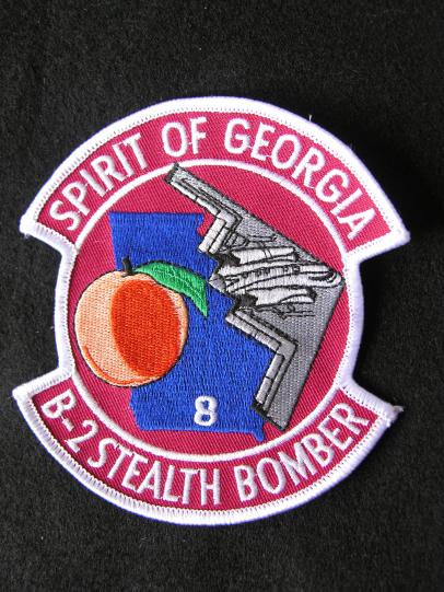 USAF B2 Stealth Bomber Patch
