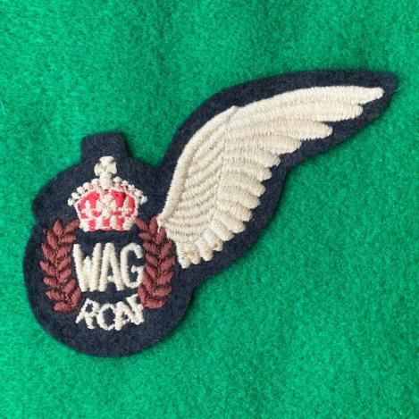 WWII Royal Canadian Air Force WAG Half Wing