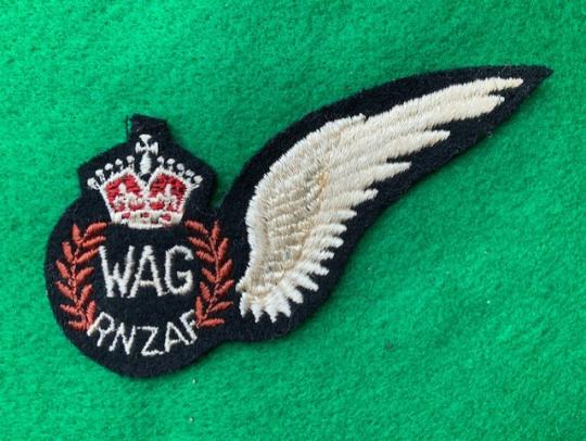 WWII Royal New Zealand Air Force WAG Half Wing