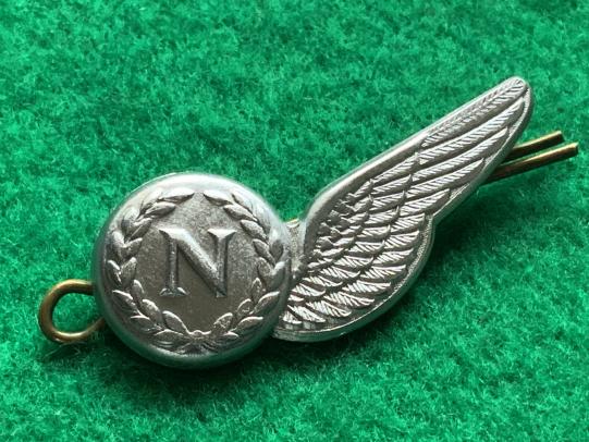 Scarce WWII Royal New Zealand Air Force Navigator wing in Metal
