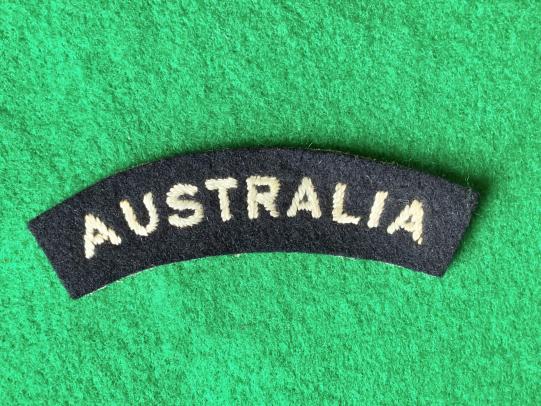 WWII Royal Australian Air Force Title