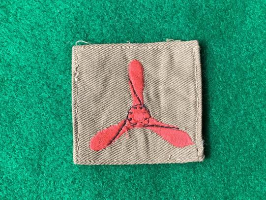 WWII RAF Tropical Senior Aircraftman Sleeve Badge