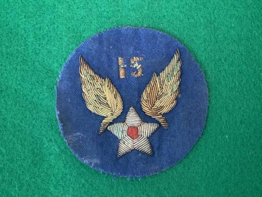 WWII US Army Air Force 15th Air Force Patch