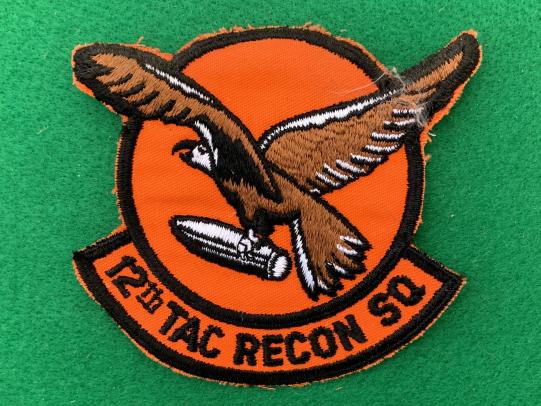 US Air Force 12th Tactical Reconnaissance Sq. Patch