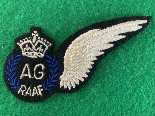 Royal Australian Air Force Air Gunner Half Wing