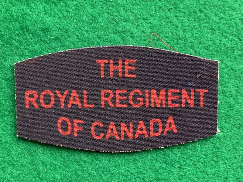 Royal Regiment of Canada - Post War