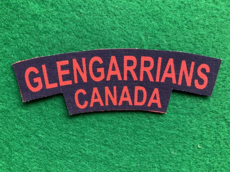 Glengarrians Canada title - post war