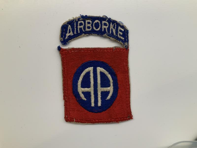 WWII US Army 82nd Airborne Division Patch