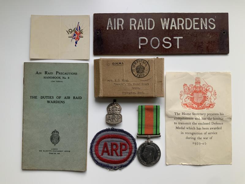 WWII Woman Air Raid Precautions Grouping