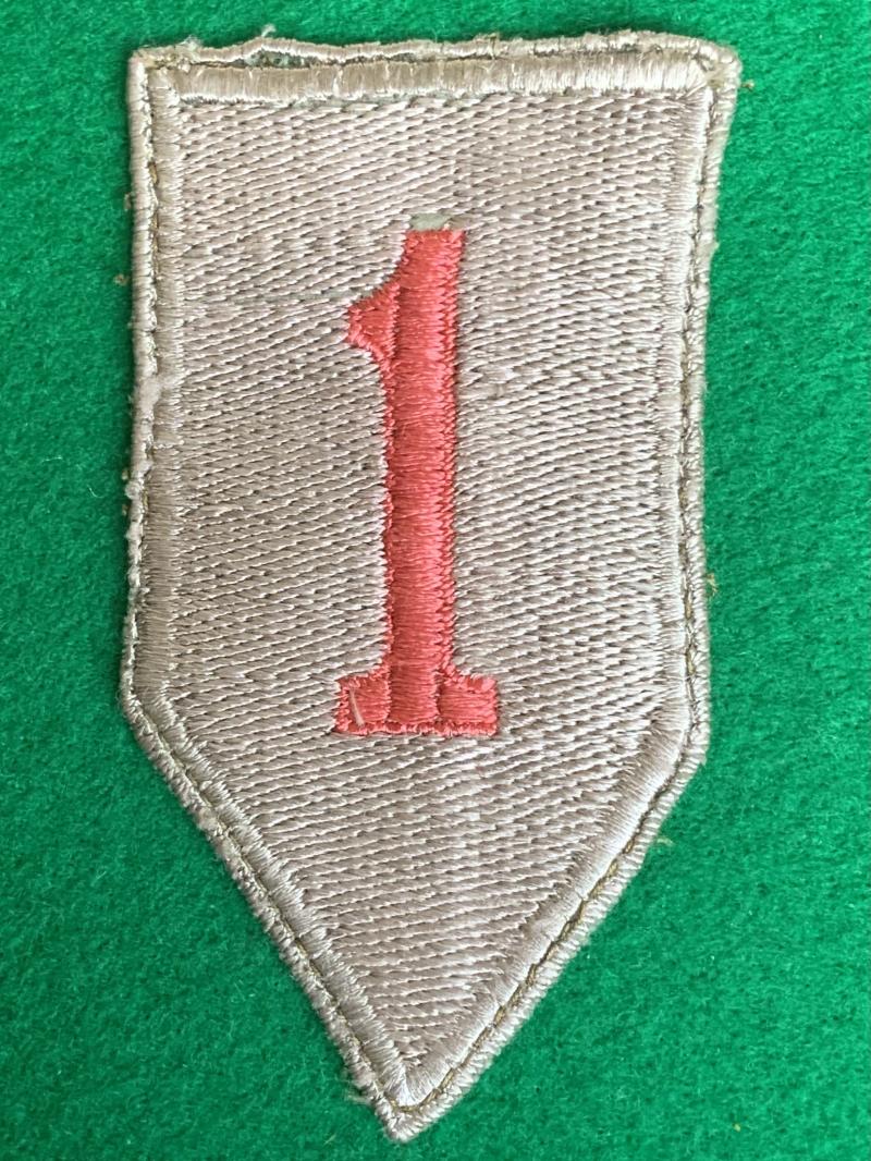 WWII US Army 1st Infantry Division Patch