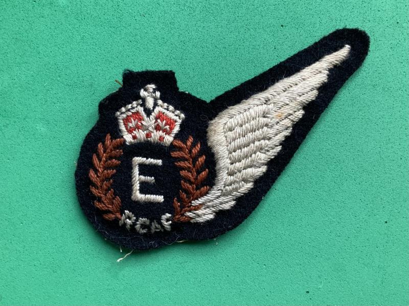 WWII Royal Canadian Air Force Flight Engineer Half Wing