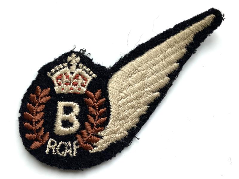 WWII Royal Canadian Air Force Bombardier Half Wing