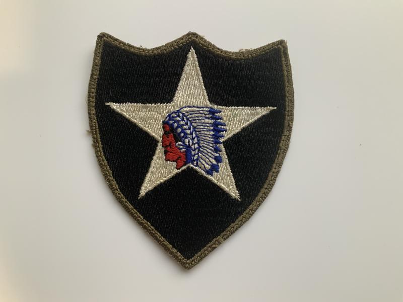 WWII Early 2nd Infantry Division Shoulder Patch