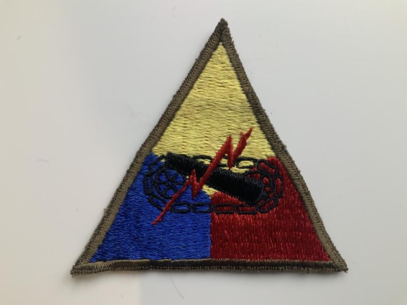 WWII Early US Army Armoured Patch