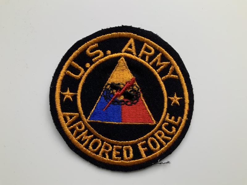 US Army Armored Force Jacket Patch