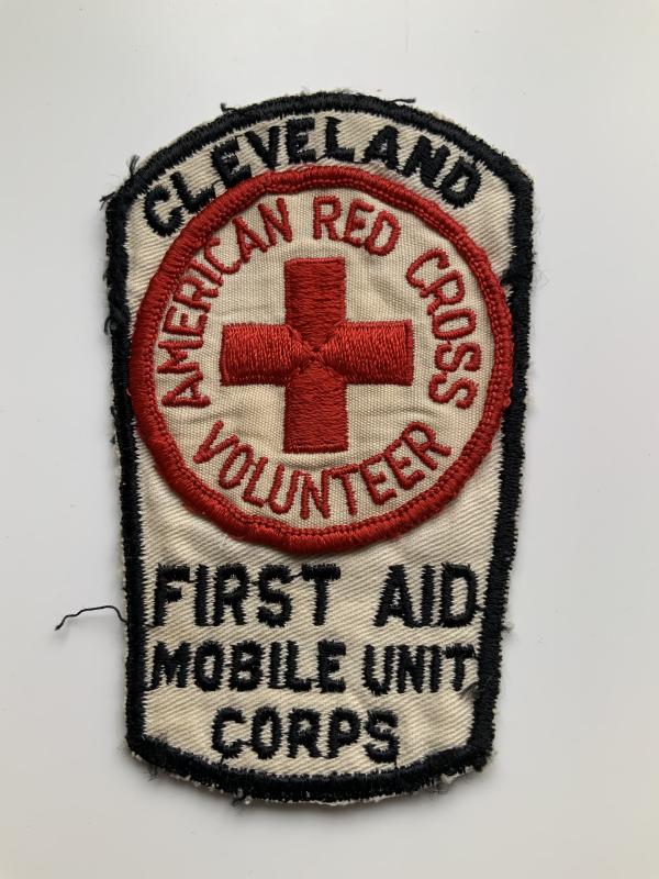 WWII American Red Cross Patch Cleveland