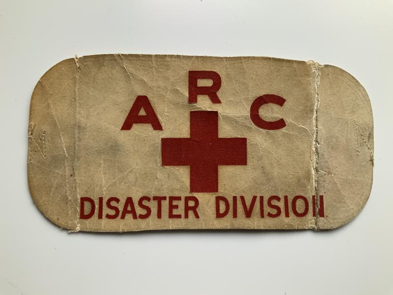 American Red Cross Disaster Division Arm Band