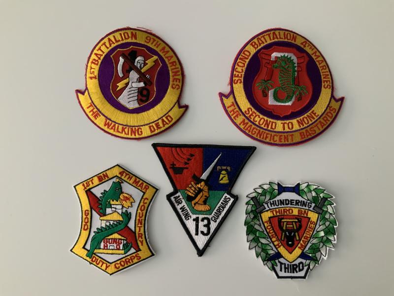 United States Marine Corps Patches