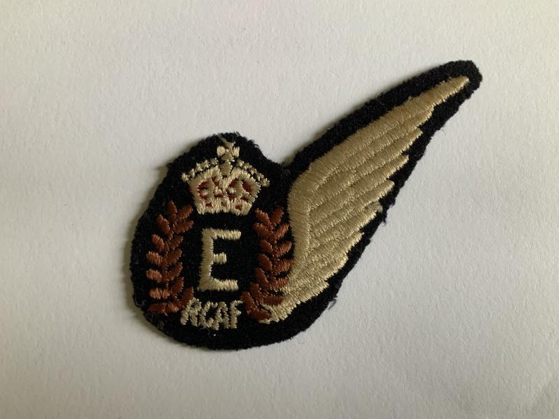 WWII Royal Canadian Air Force Engineer Half Wing
