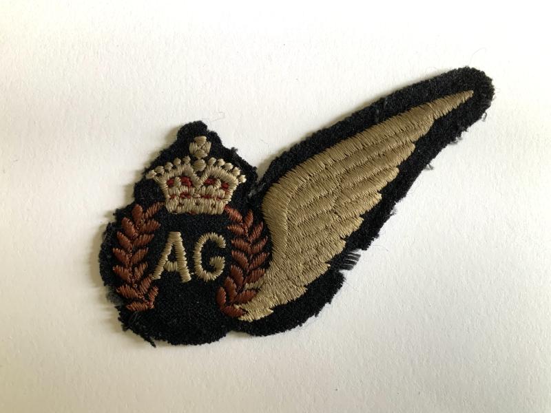 WWII Royal Canadian Air Force Air Gunner Wing