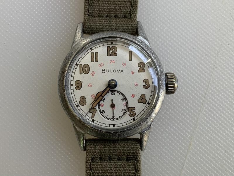 WWII US Army Wristwatch by Bulova