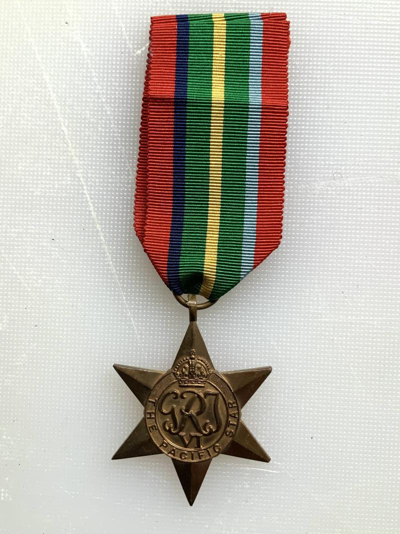 WWII The Pacific Star Medal