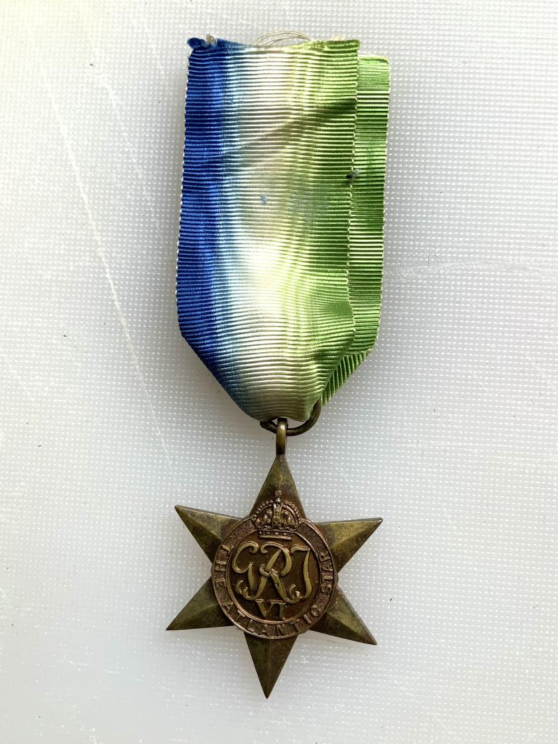 WWII The Atlantic Star Medal
