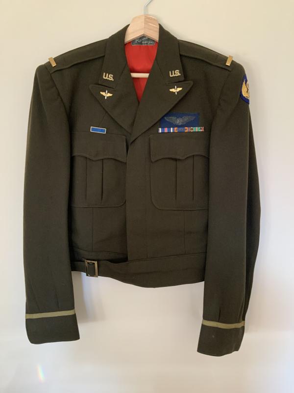 WWII English Made US Officer “Ike” Tunic