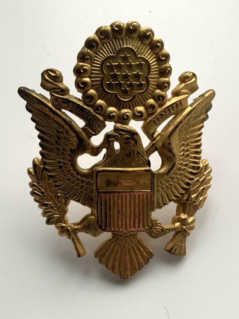 WWII US Army Officer’s Cap Badge