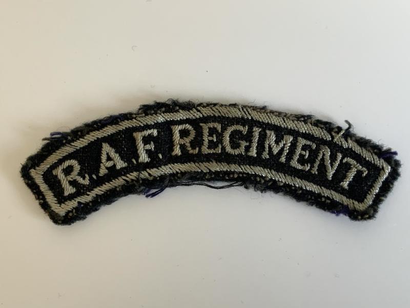 WWII RAF Regiment Shoulder title