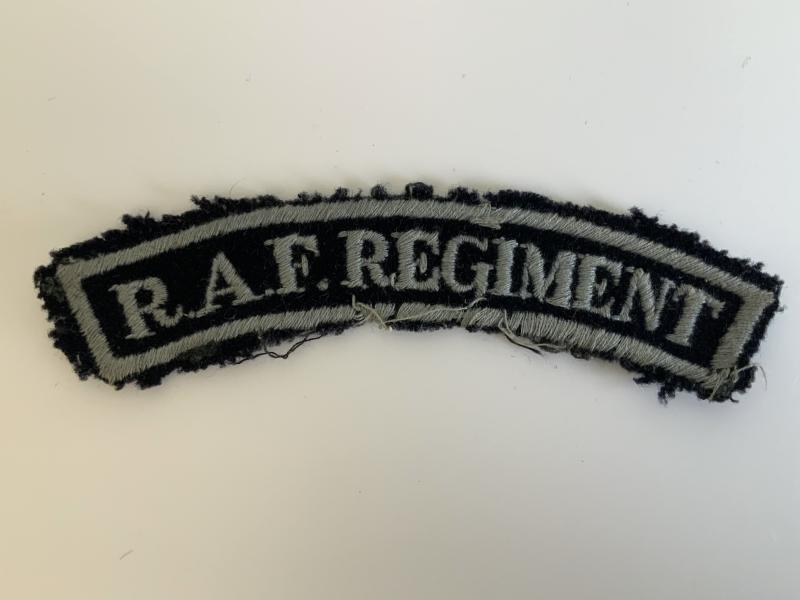 A Single RAF Regiment Shoulder Title
