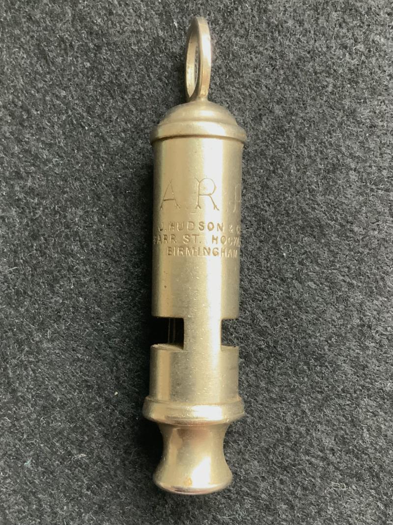 WWII Hudson ARP Whistle