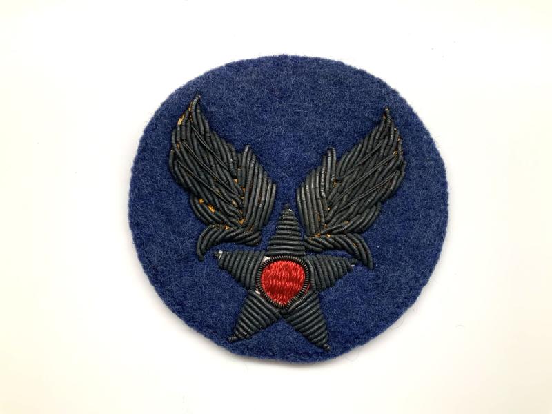 WWII US Army Air Corps Officer Bullion Patch