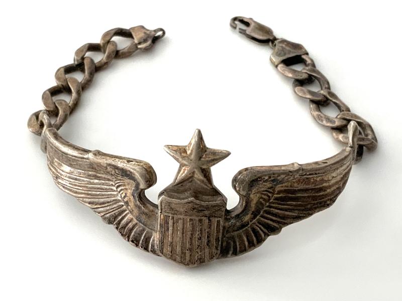 WWII Rare Josten Senior Pilot Bracelet