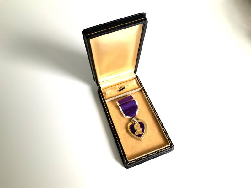 WWII Boxed Purple Heart Medal