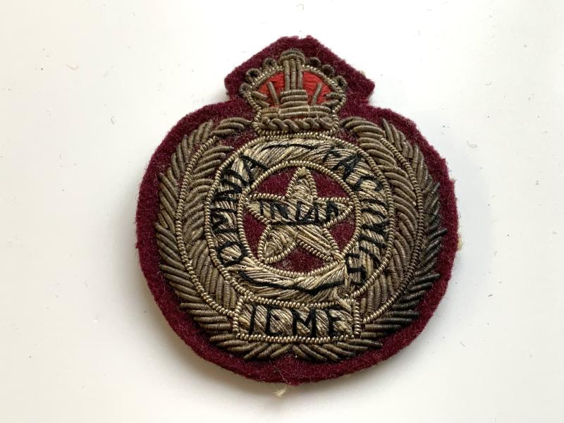 Indian Electrical and Mechanical Engineers Officers Beret Cap Badge