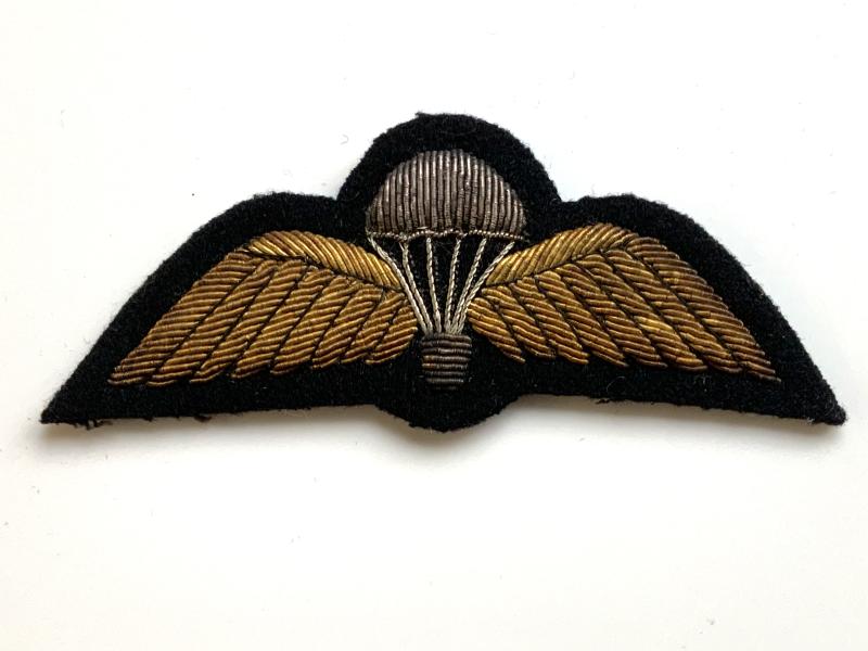 Indian Officer Paratrooper Wings in Bullion