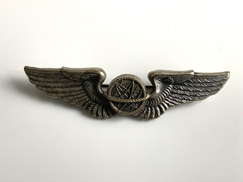 WWII US Army Air Force - English Made Navigator Wing