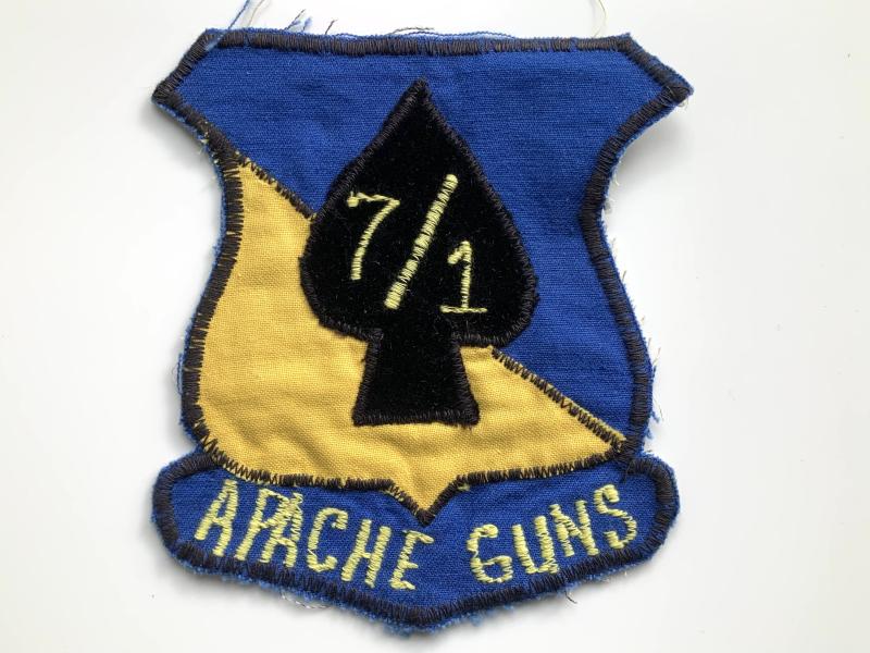 Locally made 7/1 Apache Guna Patch