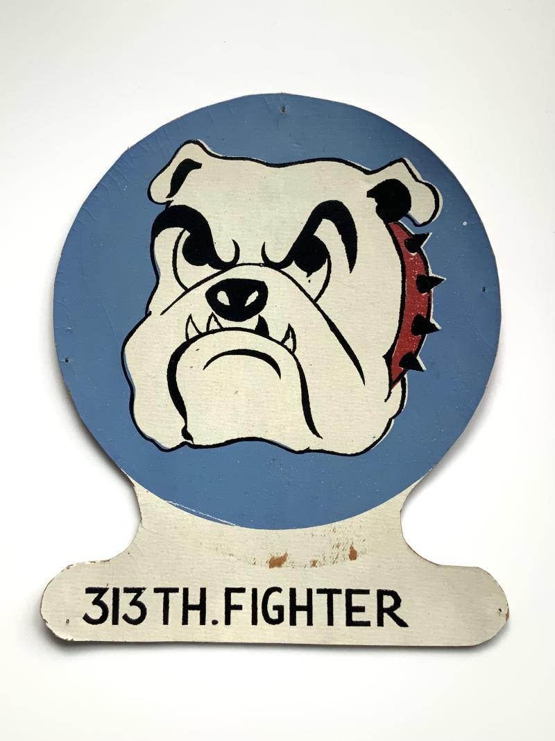 US Army Air Force 313th Fighter Squadron 8th Air Force