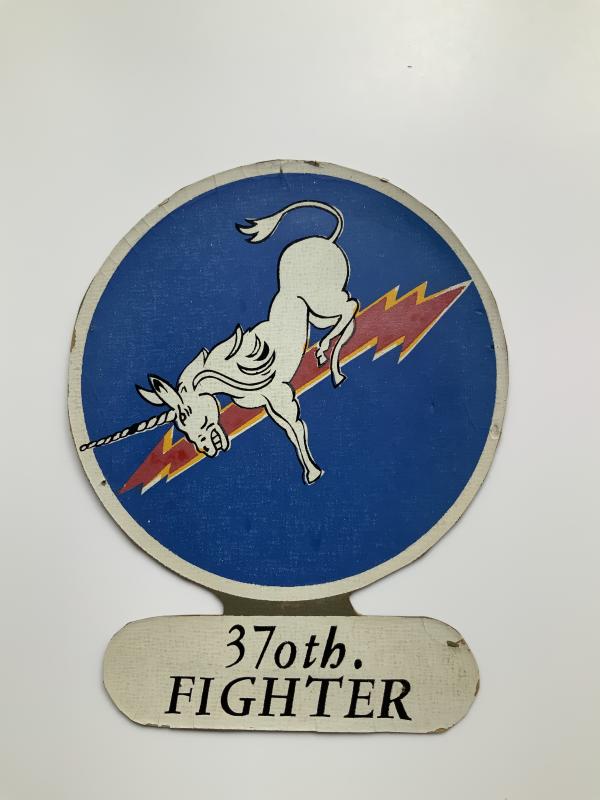 359th Fighter Group 370th Fighter Squadron Leatherette Patch